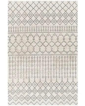 Acacia washable area rug - Beige / Blue / Rectangle / 5x7