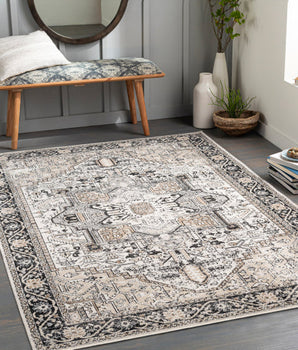 Akara washable area rug - Area Rugs