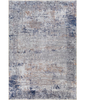 Amelie washable area rug - Dark Blue / Rectangle / 2x3