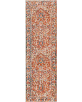 Amore washable area rug - Brick Red / Runner / 2’6’’