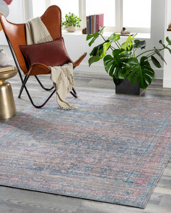 Anemone washable area rug - Area Rugs