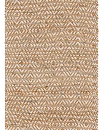 Assam braided jute rug - Natural/Ivory / Runner / 2’ 6 x