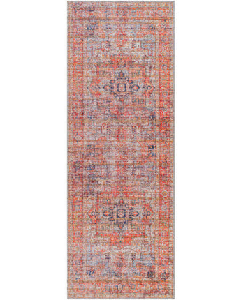 Aster washable area rug - Red / Runner / 2’7’’ x