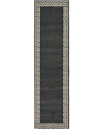 Athena’s geometric area rug - Black / Runner / 2’