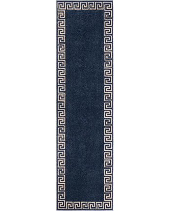 Athena’s geometric area rug - Navy Blue / Runner / 2’