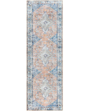 Aurelie washable area rug - Blue / Runner / 2’7’’ x