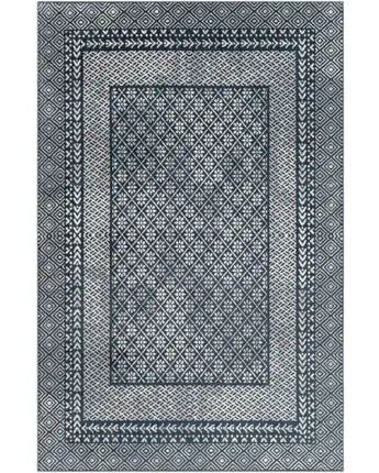 Azraq washable area rug - Ink Blue / Rectangle / 5x7 - Area