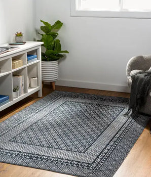 Azraq washable area rug - Area Rugs