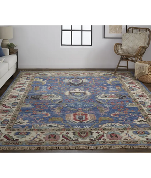 Beall luxury wool rug - Area Rugs