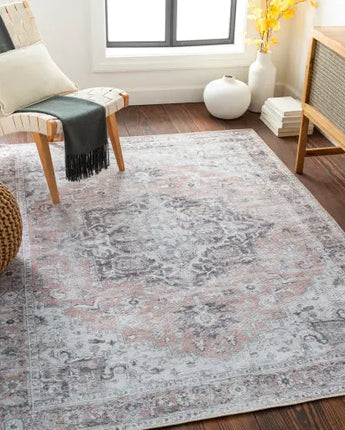 Begonia washable area rug - Area Rugs