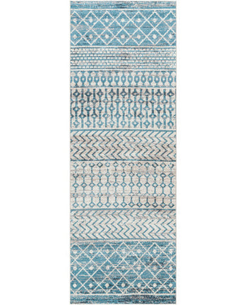 Bleu washable area rug - Ink Blue / Runner / 2’7’’ x