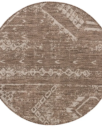 Bohemian outdoor bohemian anthro rug - Brown / 4’ 1’’