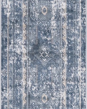 Boho southwestern aztec navajo rug - Blue / Runner / 2’ 2