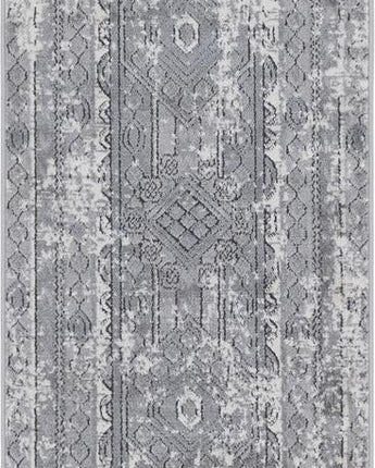 Boho southwestern aztec navajo rug - Gray / Runner / 2’ 2