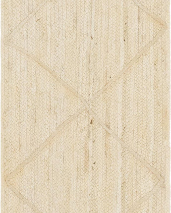 Braided jute rug - Beige / Runner / 2’ 2 x 6’ Runner