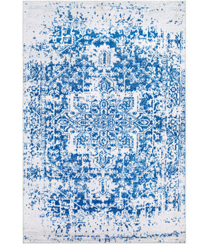 Camellia washable area rug - Blue / Rectangle / 2x3 - Area