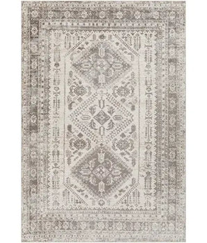 Cannes washable area rug - Brown / Rectangle / 5x7 - Area