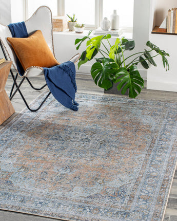 Carnation washable area rug - Area Rugs