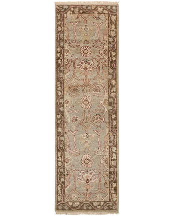 Carrington traditional oushak - Gray / Brown / Runner