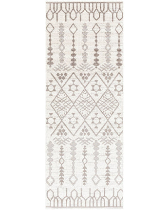 Charm washable area rug - Beige / Brown / Runner