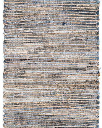 Chindi jute rug - Gray / Runner / 2’ 2 x 6’ Runner