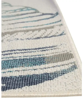 Coastal outdoor coastal bodrum rug - Area Rugs