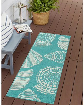 Coastal outdoor coastal bodrum rug - Area Rugs