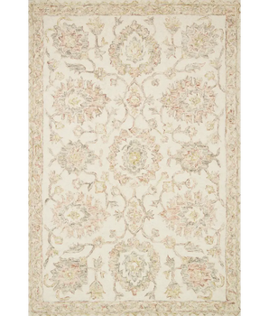 Contemporary norabel rug - Ivory / Blush / 2’3’’ x