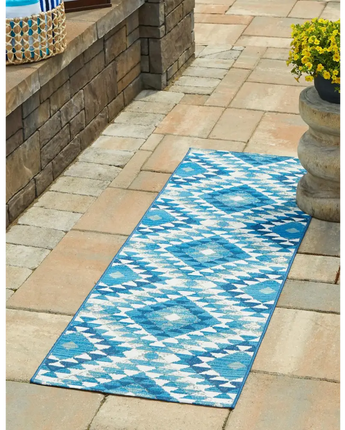 Contemporary outdoor southwestern fethiye rug - Area Rugs