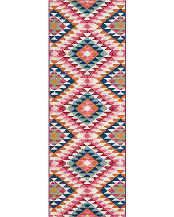 Contemporary outdoor southwestern fethiye rug - Multi