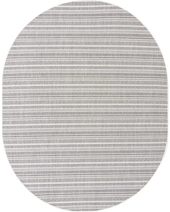 Contemporary outdoor striped maia rug - Beige / 7’