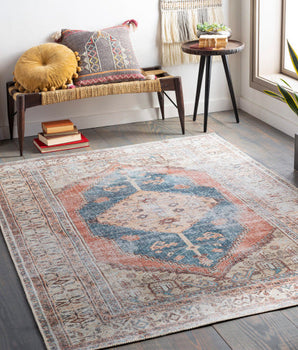 Coralie washable area rug - Area Rugs