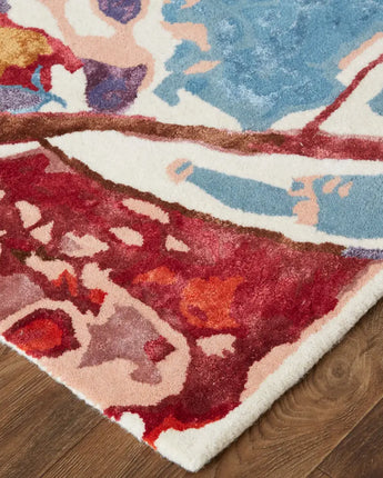 Dafney modern viscose rug - Area Rugs