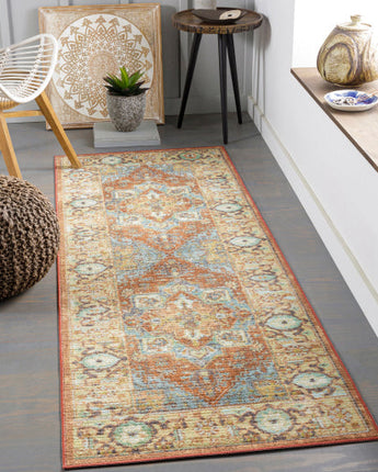 Dahlia washable area rug - Area Rugs