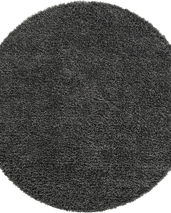 Davos shag rug (round) - Peppercorn / Round / 6 Ft Round