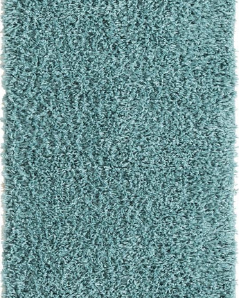 Davos shag rug (runners) - Aqua / Runner / 2’ 2 x 8’