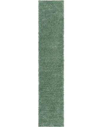 Davos shag rug (runners) - Green / Runner / 2’ 7 x 13’