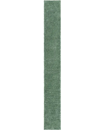 Davos shag rug (runners) - Green / Runner / 2’ 7 x 20’