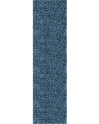 Davos shag rug (runners) - Marine Blue / Runner / 2’ 7 x