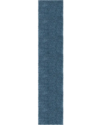 Davos shag rug (runners) - Marine Blue / Runner / 2’ 7 x