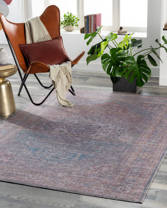 Dianthus washable area rug - Area Rugs