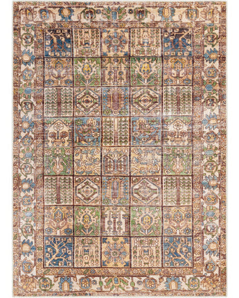 Élise washable area rug - Dark Blue / Multi / Rectangle