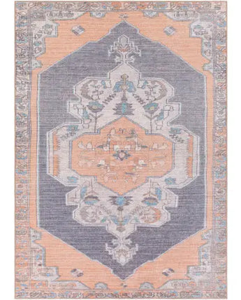 Élodie washable area rug - Coral / Rectangle / 2x3 - Area