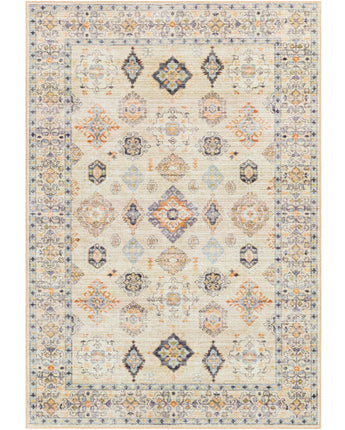 Emre washable area rug - Beige / Rectangle / 3x4 - Area Rugs