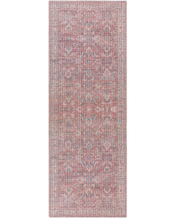 Farrell washable area rug - Red / Runner / 2’7’’ x