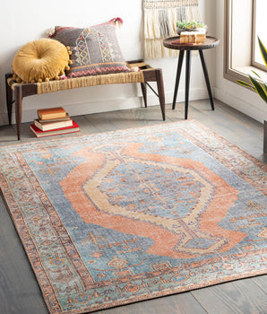 Fayette washable area rug - Area Rugs