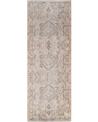 Genoa washable area rug - Taupe / Runner / 2’7’’ x