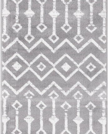 Geometric moroccan trellis rug (runner & square) - Dark