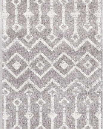 Geometric moroccan trellis rug (runner & square) - Light