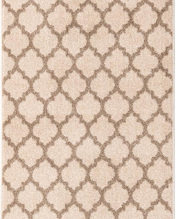 Geometric philadelphia trellis rug (runners) - Beige/Light